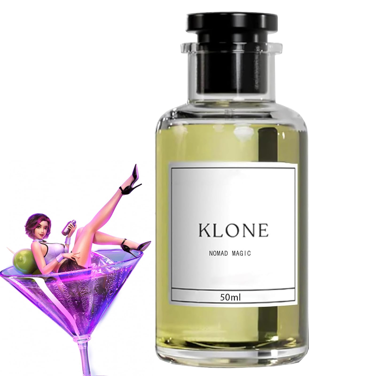 Klone Perfume for Men, Imagine This Klone Perfume, Klone Scents Perfume for Men, Klonescents Perfume for Men, Long-Lasting Fragrance Enhances Charm and Confidence Suitable (NOMAD MAGIC)