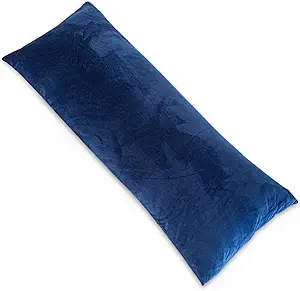 Body Pillow, Memory Foam Body Pillows for Adults Sleeping, Long Pillow for Bed, Big Large Firm Full Body Pillow for Side Sleeper, 20x54 Inch, Navy Blue