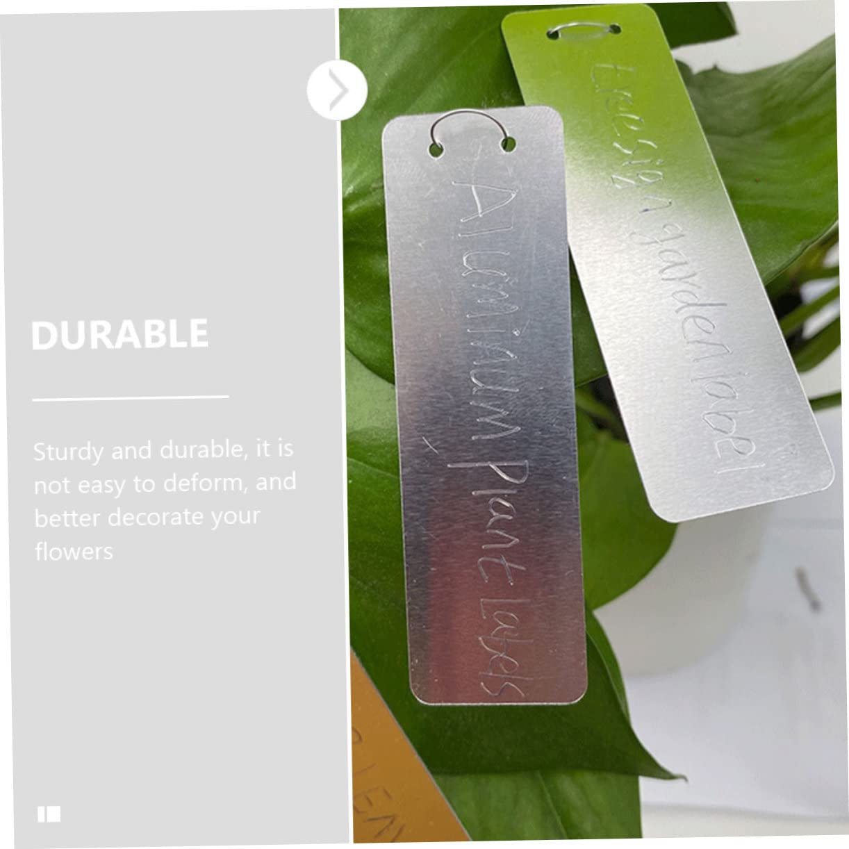 200sätze Pflanzenetiketten Aluminium Wiederverwendbare Metallbeschriftungen Für Garten Blumentöpfe Und Blumenbeete Für Und Außenbereiche