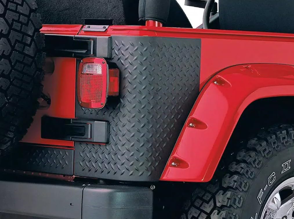 Snapklik.com : Bushwacker Trail Armor Rear Corner Covers 2-Piece Set ...