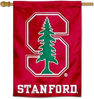 College Flags & Banners Co. Stanford Cardinal Two Sided and Double Sided House Flag