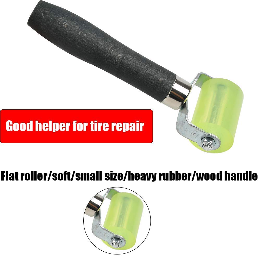 APOMOONS Andrückrolle Set - 3 Rollen + 2 Fäustlinge Für Tapeten & Schalldämmung