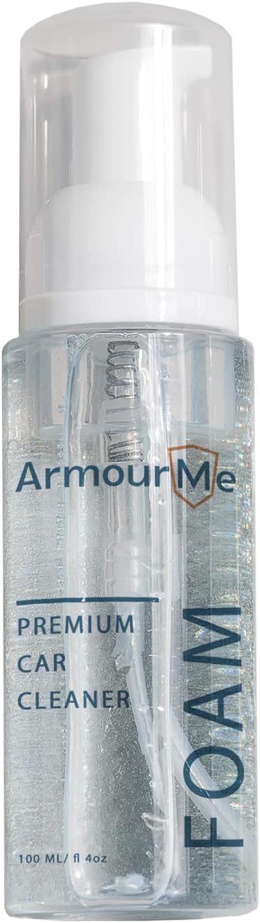 Premium Car Foam Cleaner | Auto Detailing | Car Dashboard Cleaner | Upholstery & Fabric | Car Interior Cleaner Solution | Powerful Stain Remover for Car Seat, Carpet & Floor Mats. (100 ML)