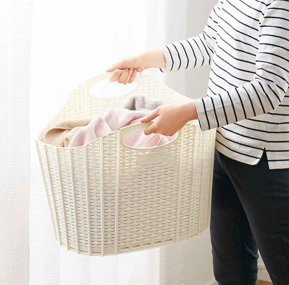 Amazon.co.jp: セイエイ(Seiei)【 折りたためる ランドリー バスケット