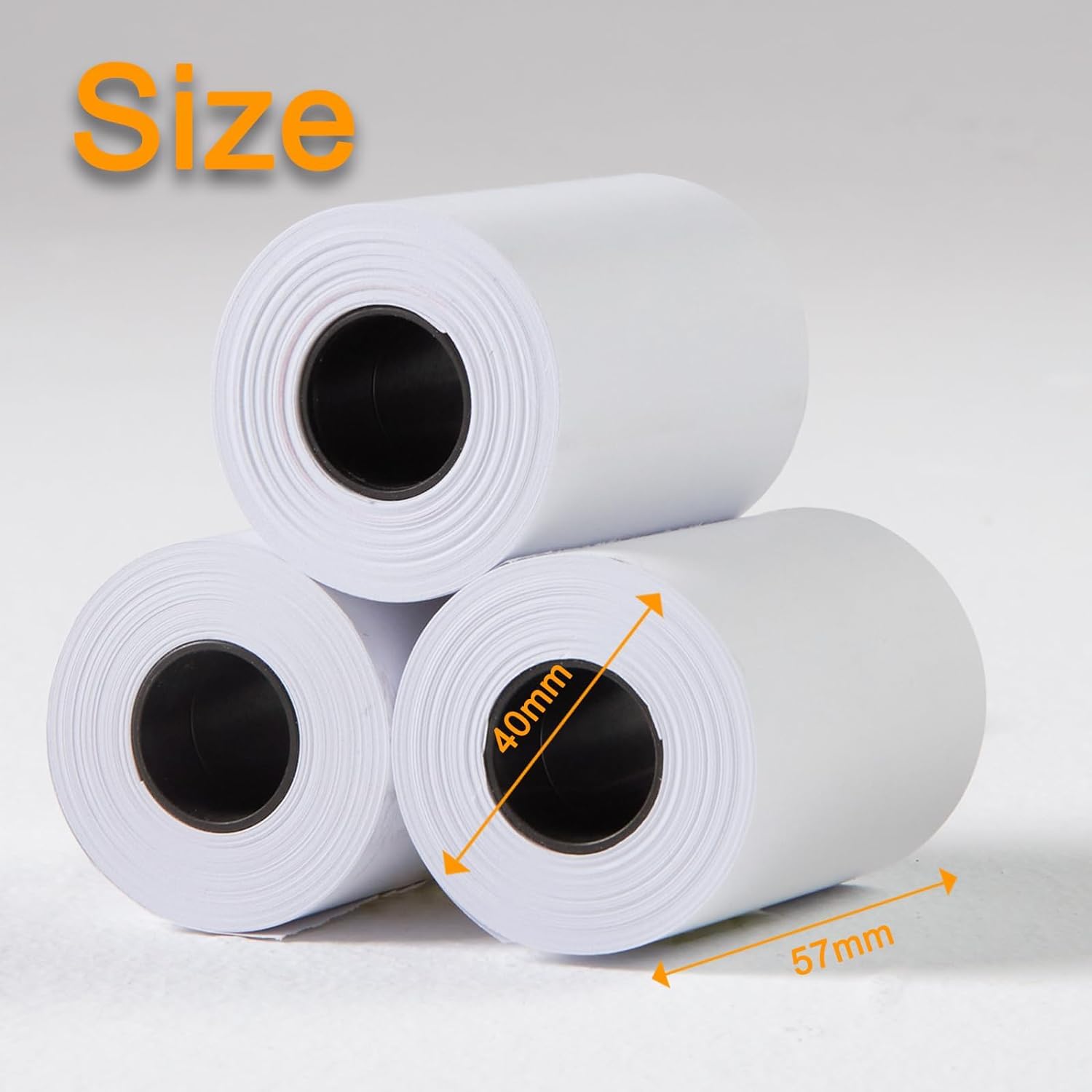 Thermal Paper Till Rolls 57mm X 40mm – 50 Pack For Star SM-L200 (Uber Eats Compatible) | KX Supplies - View #12