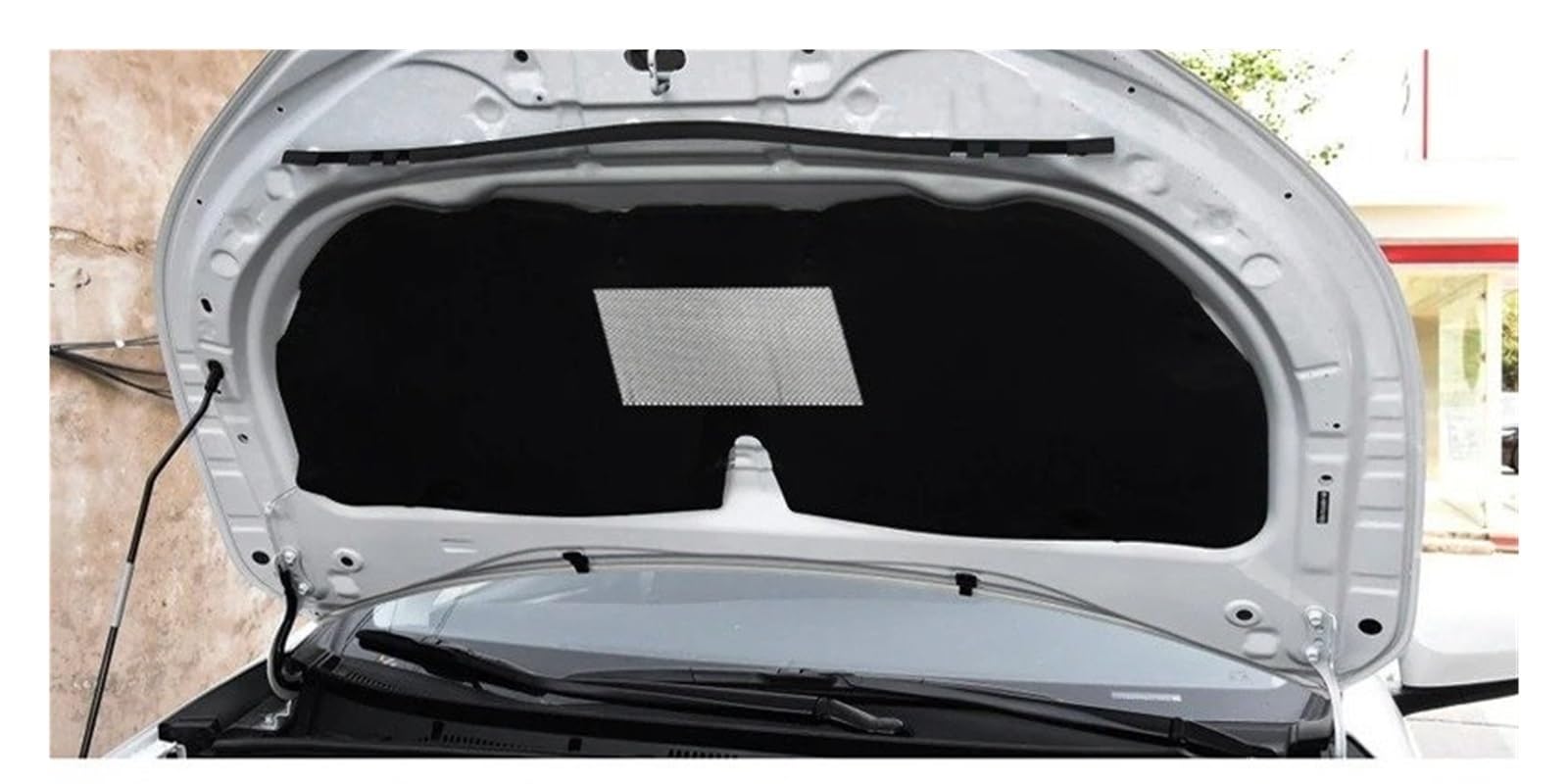 Lhdktee 2014-2018 A Car Heat Sound Insulation Cotton Front Hood Engine Firewall Mat Pad Cover For Toyota For Corolla For Sedan 2007 - 2009 2010 2011 2012 2013 2018 2021 Engine Insulation Pad