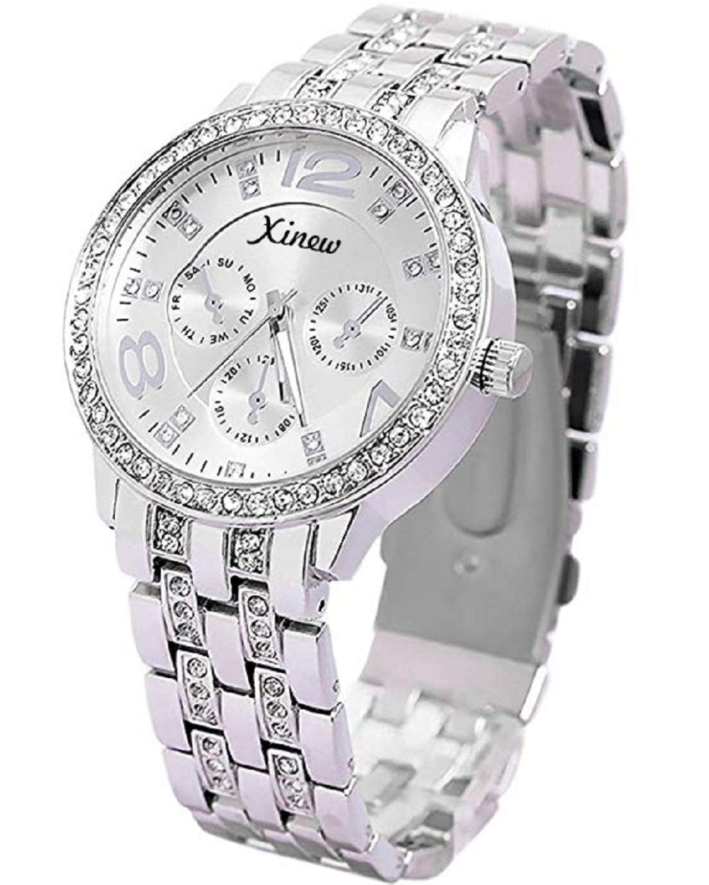 XINEW Big Size Analog Womens Watch - XIN-128 (B01NAYT75Z) Amazon Price History, Amazon Price Tracker