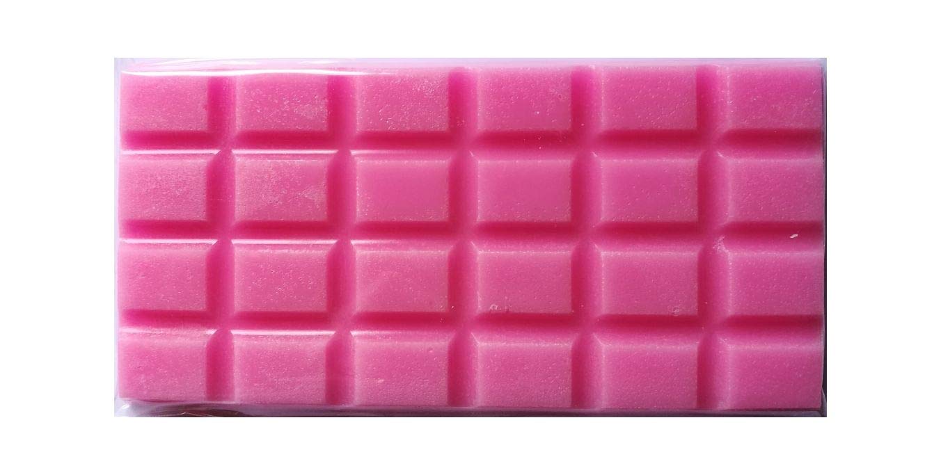 Fragrancia Dark Red A Single Handmade Highly Scented 85 Gram Wax Melt Bar (Sakura),