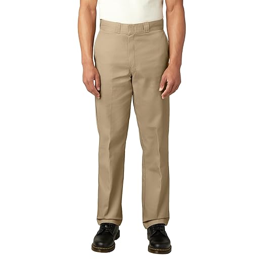 Dickies Men's Original 874 Work Pant, Khaki, 36W x 30L