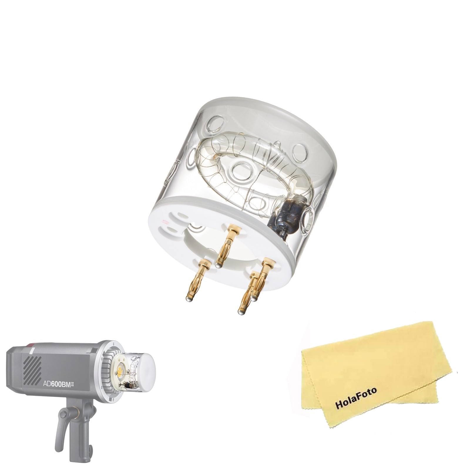 GODOX AD600BMII Tubo de Flash de Bombilla,Bombilla Desnuda para AD600BM II Todo En Uno Flashes Eexteriores