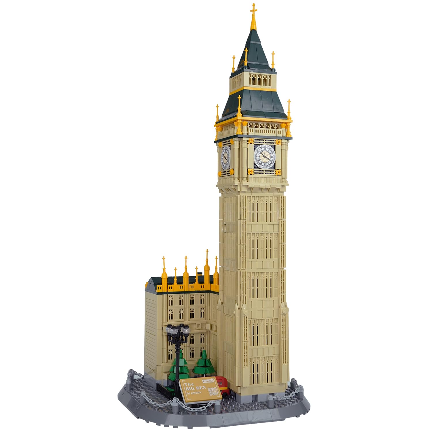 Amazon.com: Vyytoz Big Ben London Building Set (1095 Pieces