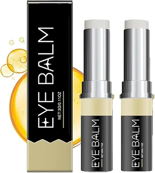 Erases Eye Bags Within Minutes, 2025 Turmeric & Retinol Eye Cream Stick,Under Eye Balm Stick for Under Eyes Bags,Erase for Dark Circles Puffiness