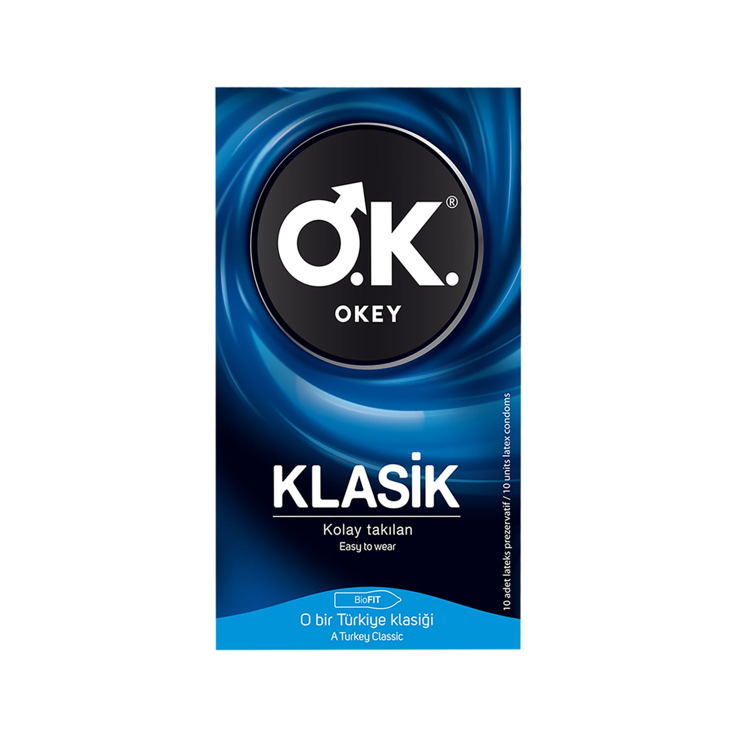 Okey Klasik Prezervatif 10 Adet
