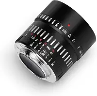TTARTISAN Acessório De Lente Manual 50 Mm F/0,95 Aps-C, Comprimento Retrato, Para Câmeras Olympus/Panasonic Com Montagem M43, Compatível Epm1, Epm2, Epl1, Epl9, E-P1, E-M1, E-M10Ii, E-M10Iii, Pen-F,
