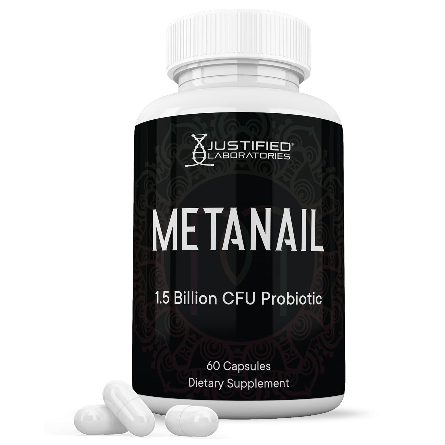 Justified LaboratoriesMetanail 1.5 Billion CFU Probiotic Nail Support 60 Capsules