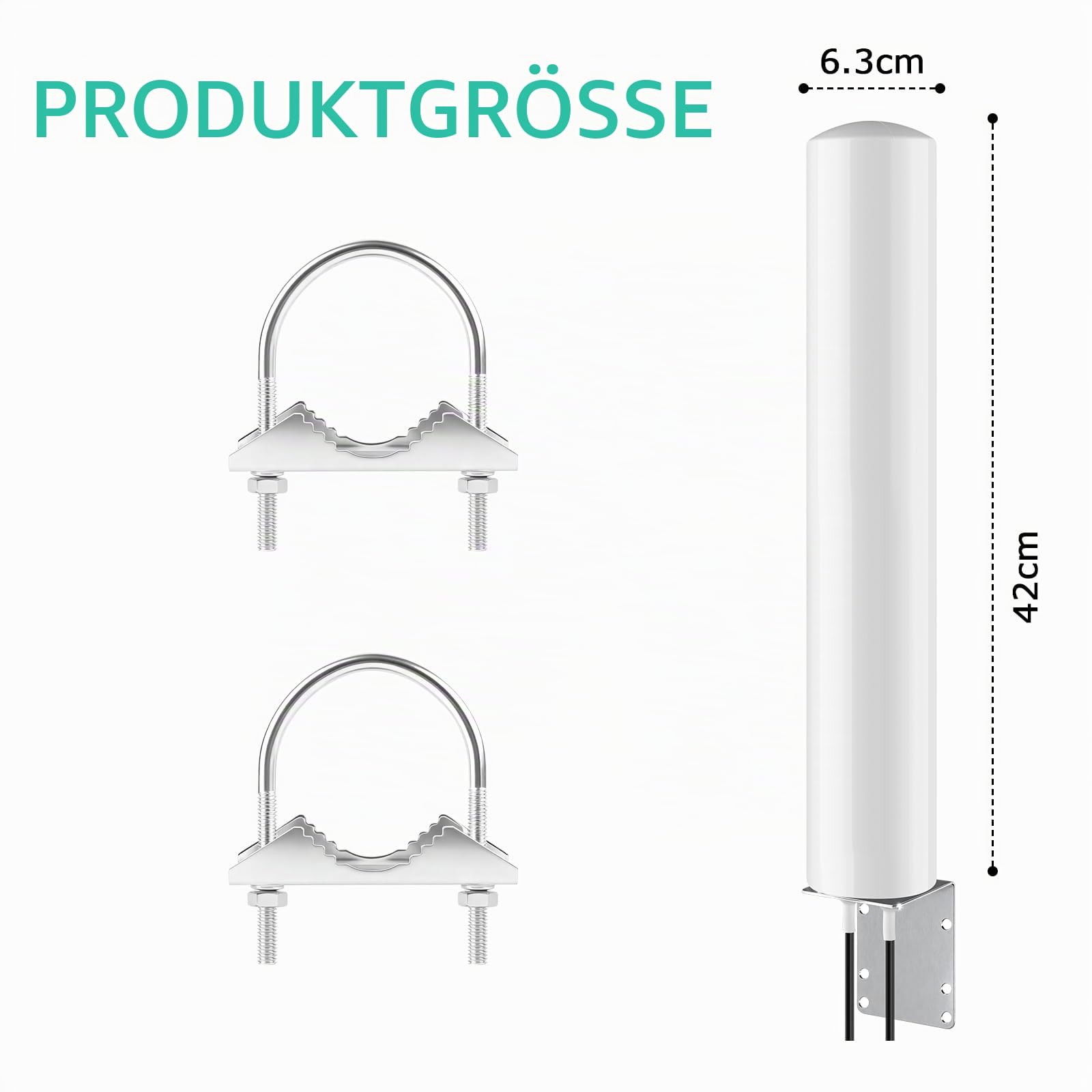 4G LTE 5G Antenne Outdoor Externe Mimo Omnidirektional 600-6000 MHz