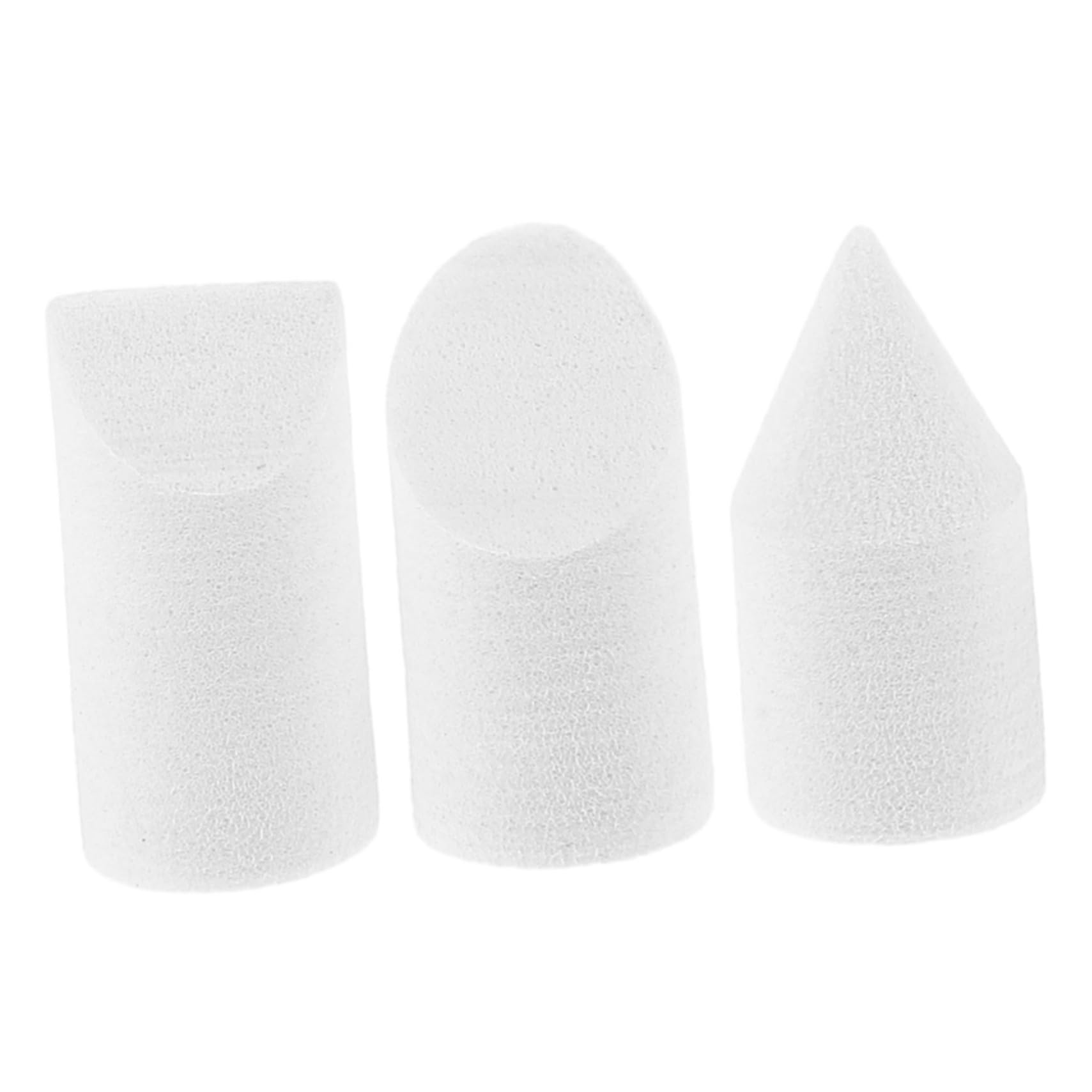 KONTONTY : 3pcs Eraser Set Sketch Drawing Tips Replacement Tips Soft Material Long-lasting Paper Art Tools