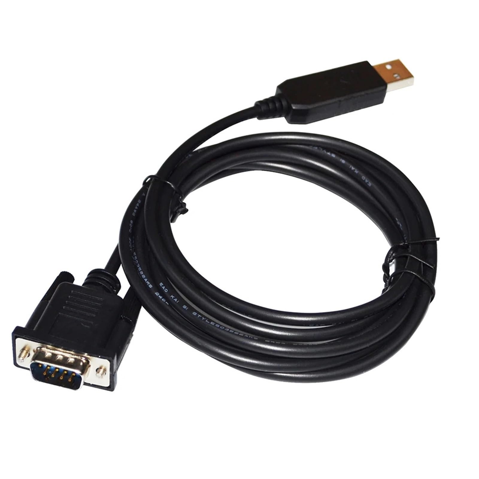 Przemysłowy adapter USB na DB9, konwerter RS232 do drukarki Barcode z komputerem (3 metry)
