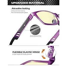 ANYLUV Blue Light Blocking Glasses Men Computer Gaming Glasses Lightweight Al-Mg Metal Anti Eyestrain Eye Protection