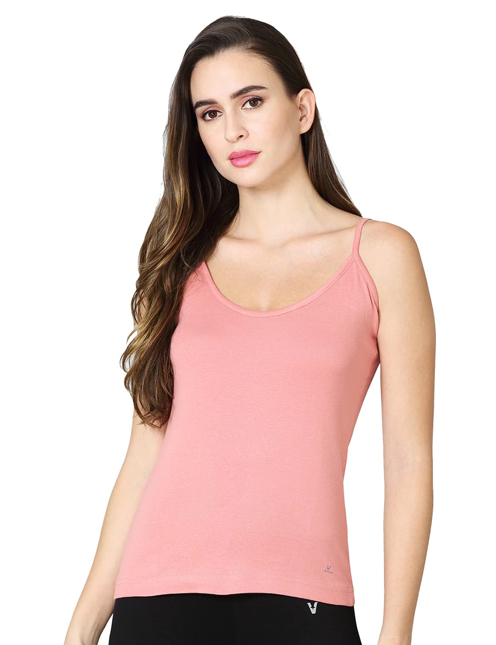 Deliz_Deep Neckline Modern fit Cotton Camisole-image-41