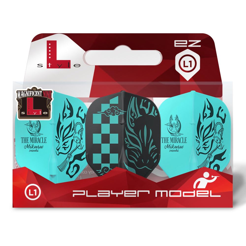 LSTYLE EZ L1 Mikuru Suzuki V6 Type A Mix - Dart Flights