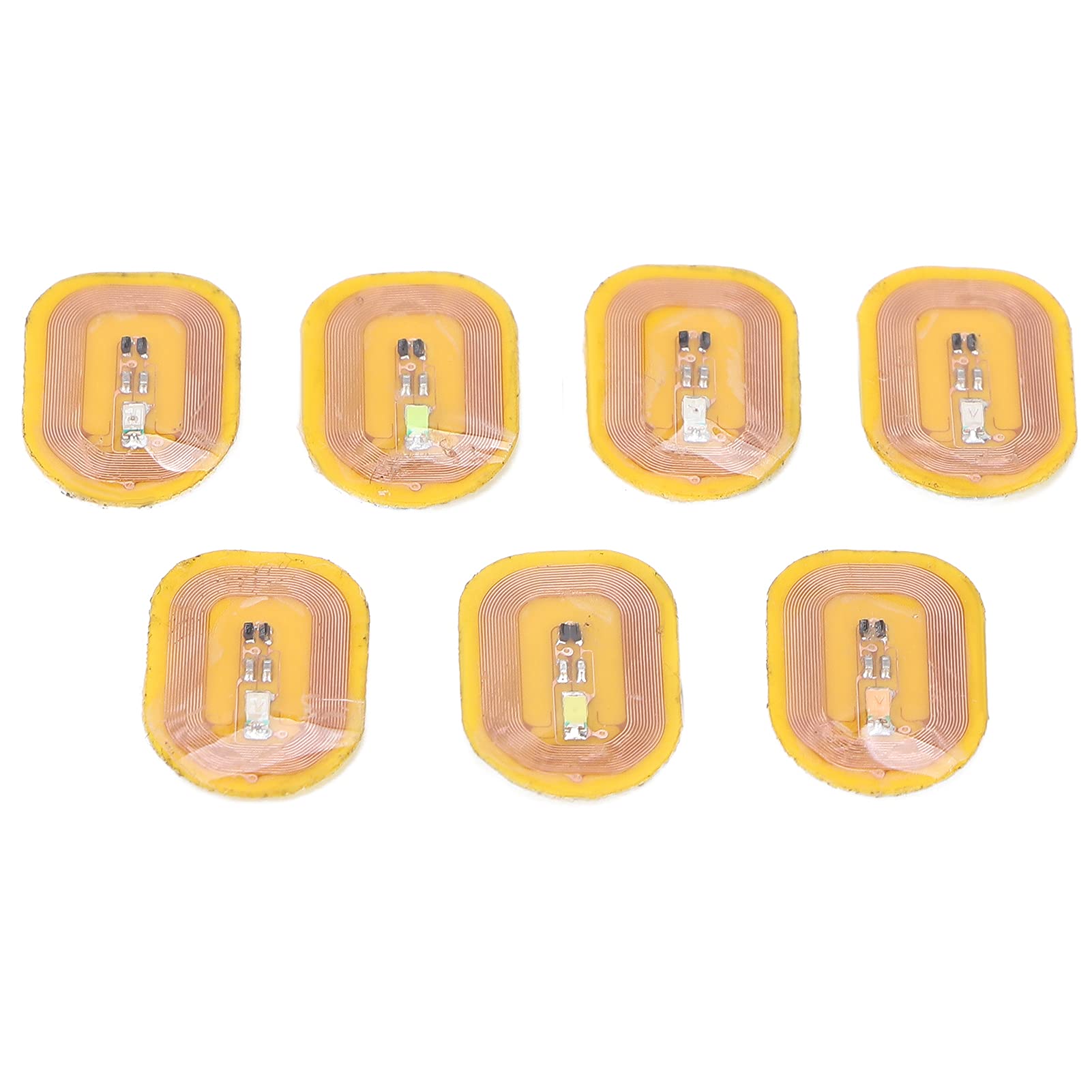 Glowing NFC Nail Stickers, 7 Colors Smart LED Light Source Lighting NFC Nail Art Tips for Mobile Phone-image-0