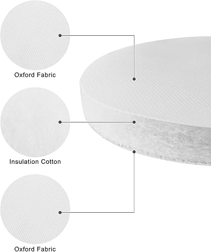 Miniatura 8 de Funda magnética para chimenea de árbol de Navidad de 36 x 27 pulgadas, manta decorativa para chimenea para pérdida de calor, cubiertas protectoras