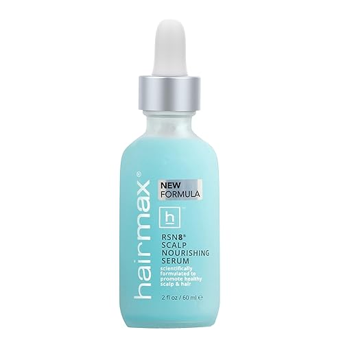 Hairmax Suero nutritivo para el crecimiento del cabello para mujeres y hombres, promueve un cabello más grueso y fuerte con 47 aceites esenciales de