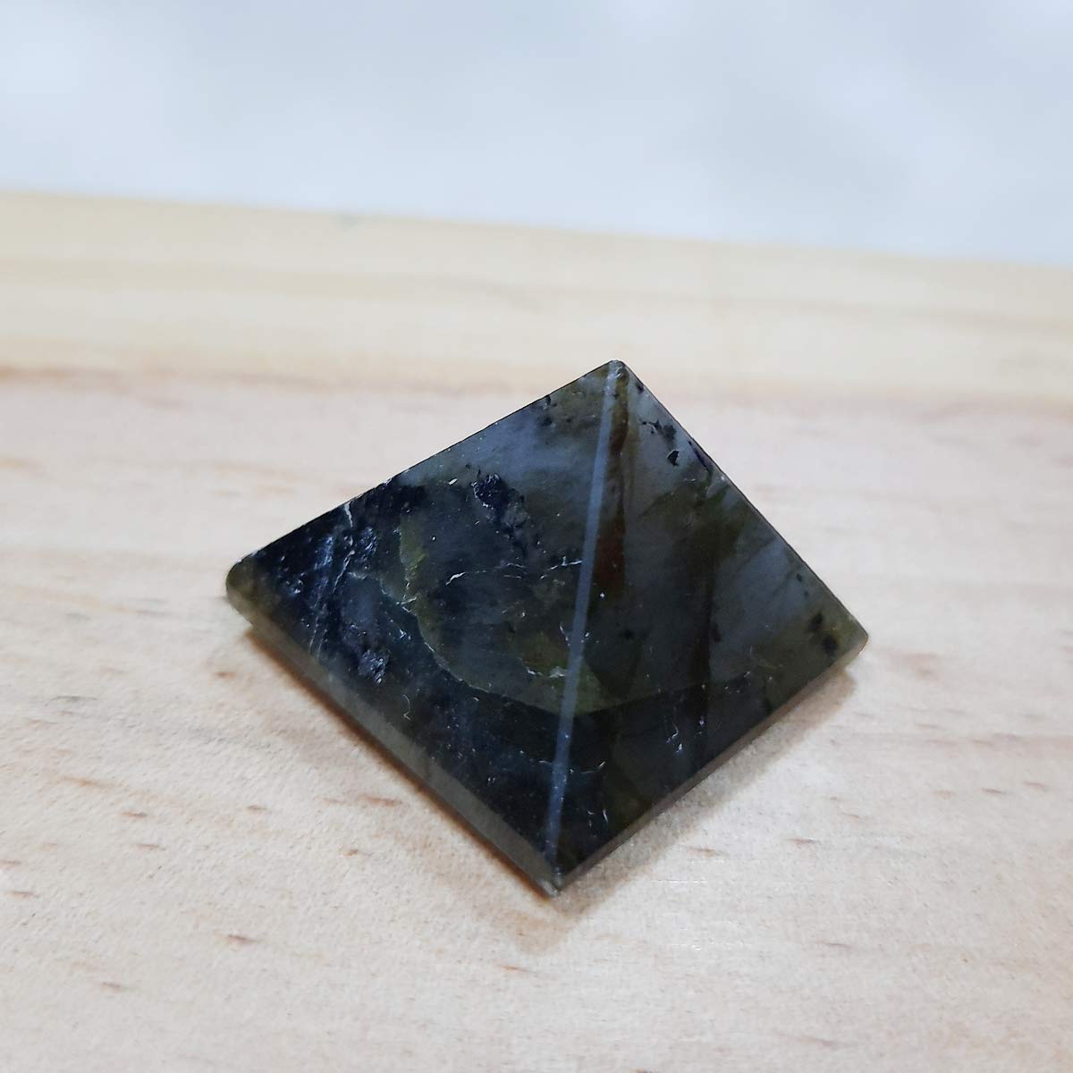 Piramide di Pietra di Labradorite Naturale Piramide di Pietra di Cristallo, Piramide di Pietra di Cristallo (10-15) Collezioni di casa