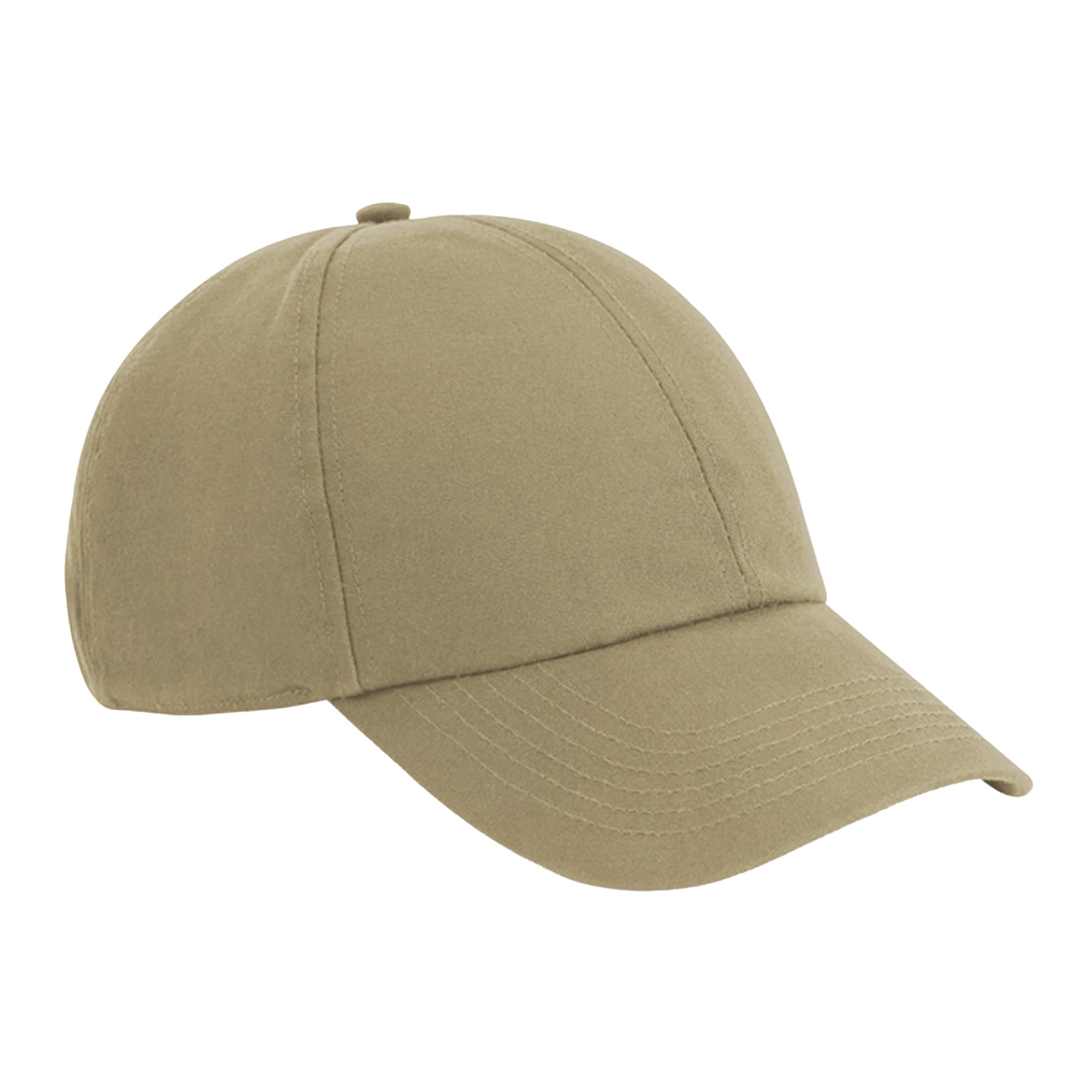 Beechfield® B54N Organic Cotton 6 Panel Cap - Desert Sand