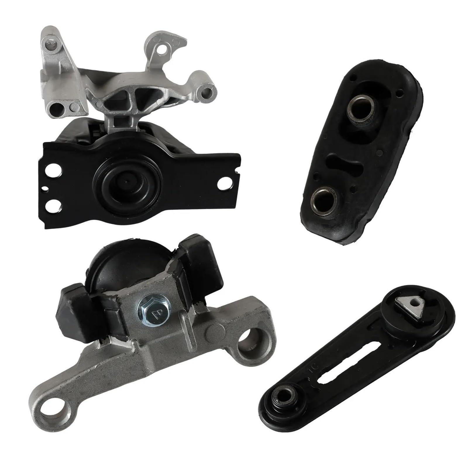 Nmjlqw One Color Stable Support 4Pcs Car Engine Trans Mounts A4348 A4345 A4318 A4346 For Nissan For Sentra 2.0L 2007-2012 Auto Cvt