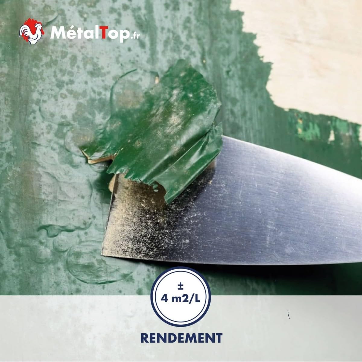 Metaltop - Decapant Meuble - 5 L - Formule gel sans effort, efficace sur vernis et peintures.