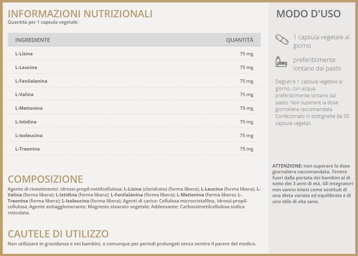 Solgar Amino 75™ 30 capsules végétales acides aminés essentiels végétaliens | Avec des acides aminés essentiels sous forme libre dans des capsules végétales, convient aux végétaliens et végétariens.