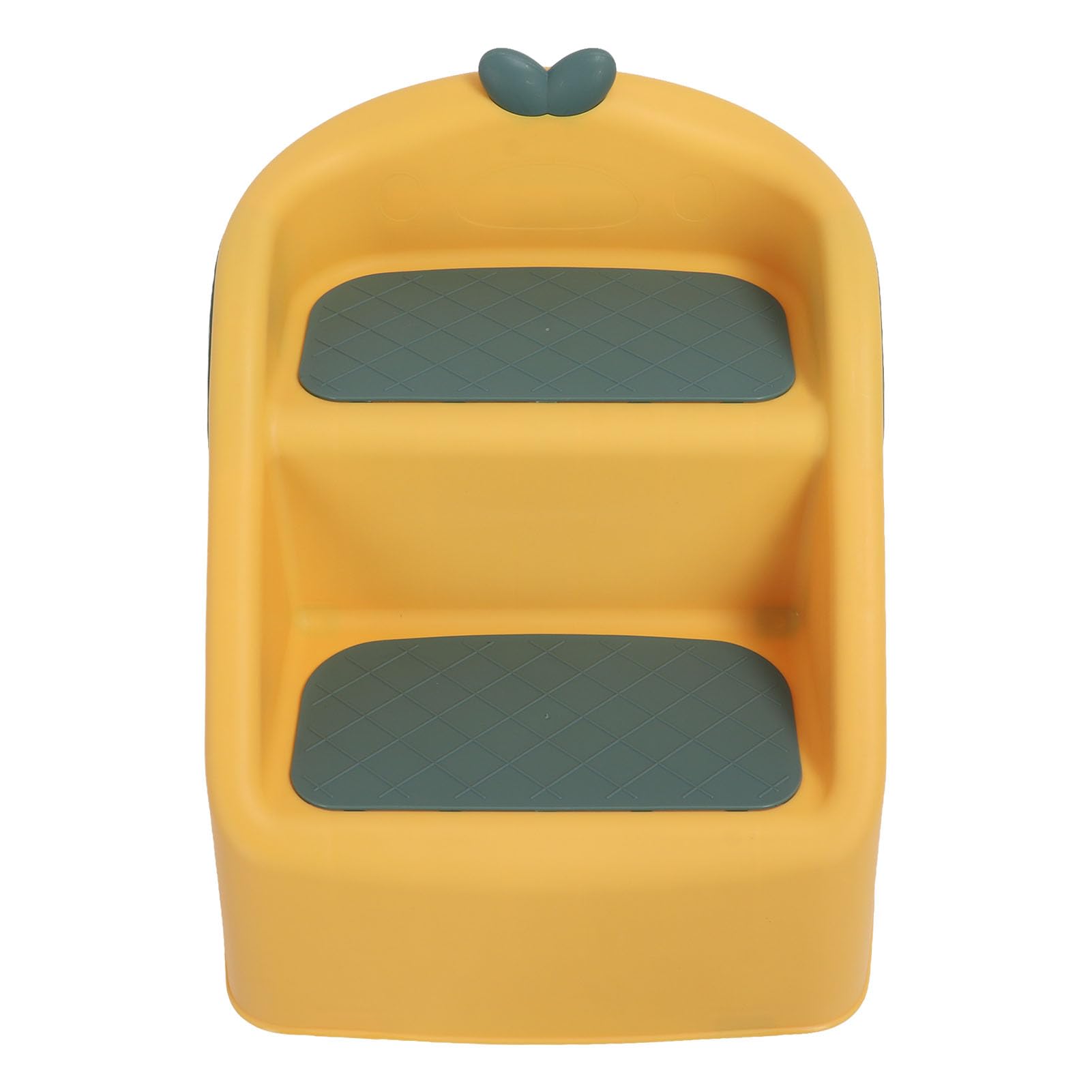 Taburete 3 en 1 para Niños Pequeños, Taburete de Entrenamiento de Plástico Antideslizante con Base Extra Ancha para Fácil Acceso Al Fregadero (Yellow)