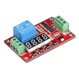 UCTRONICS DC 5V 12V 24V Programmable Multifunction Time Delay Relay Module, On Delay and Off Delay 0.1s to 270h Timer with Segment LEDs Display for Smart Home, Automatic Control