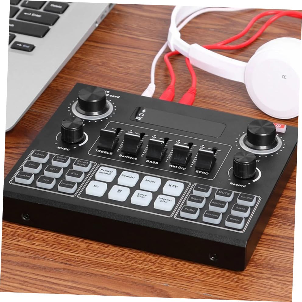 Mixeur changeur de voix portable VANZACK avec effets sonores - 5