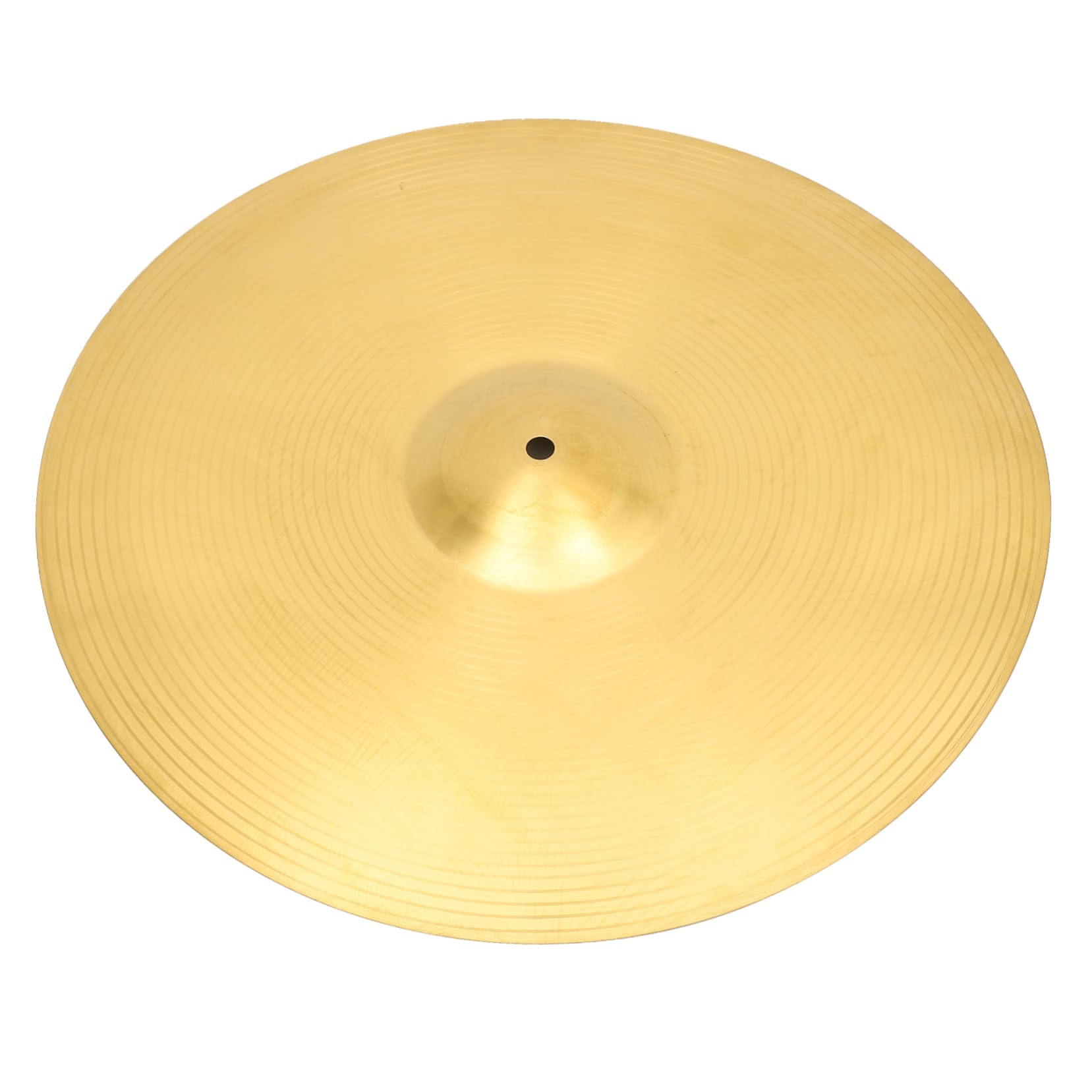 CIMAXIC 18 Alloy Yellow Brass Jazz Drum Cymbal Set Practice Crash Cymbal for Drum Kit