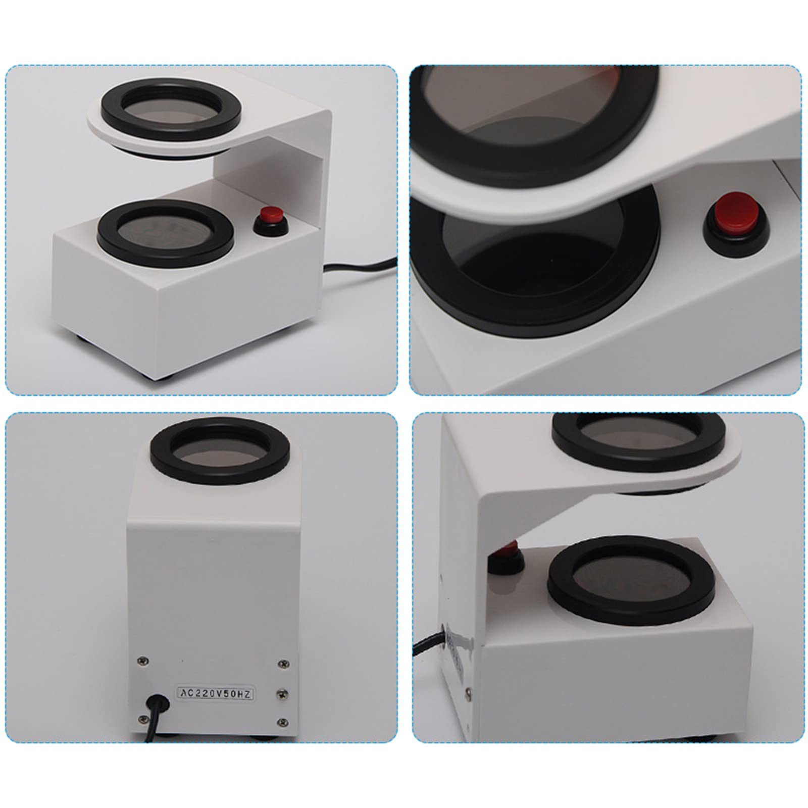 LY-15 probador de Detector de estrés de Lente polariscopio óptico Gafas terminadas probador de estrés de Lente Detector medidor 110 V/220 V
