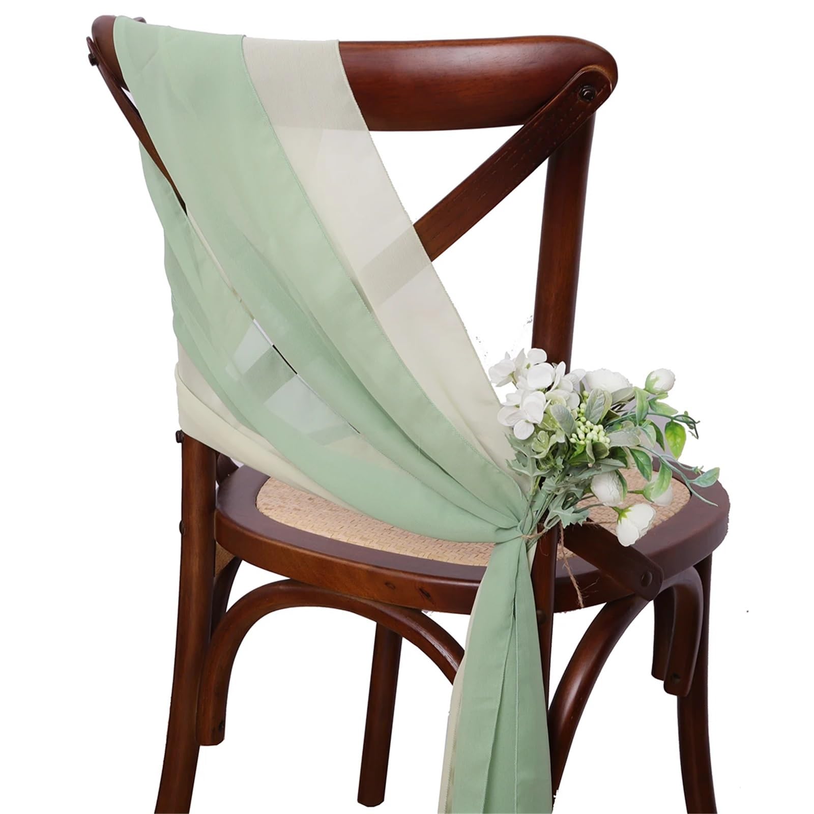 12 szt. 17 x 275 cm szyfonowe szarfy na krzesła na wesela i urodziny eleganckie przejście dekoracja krzesła najwyższej jakości dekoracje imprezowe akcesoria imprezowe i przyjęcia