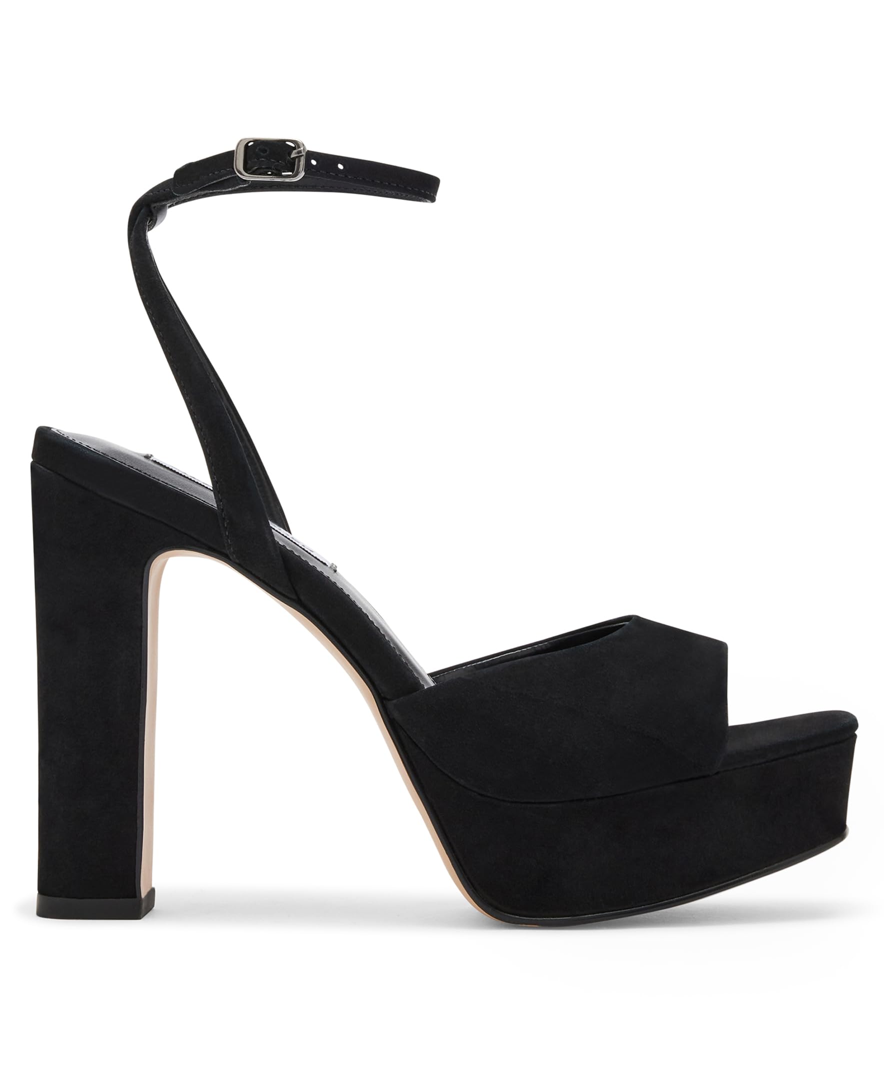 Steve Madden womens Assured: 8 Black Nubuck