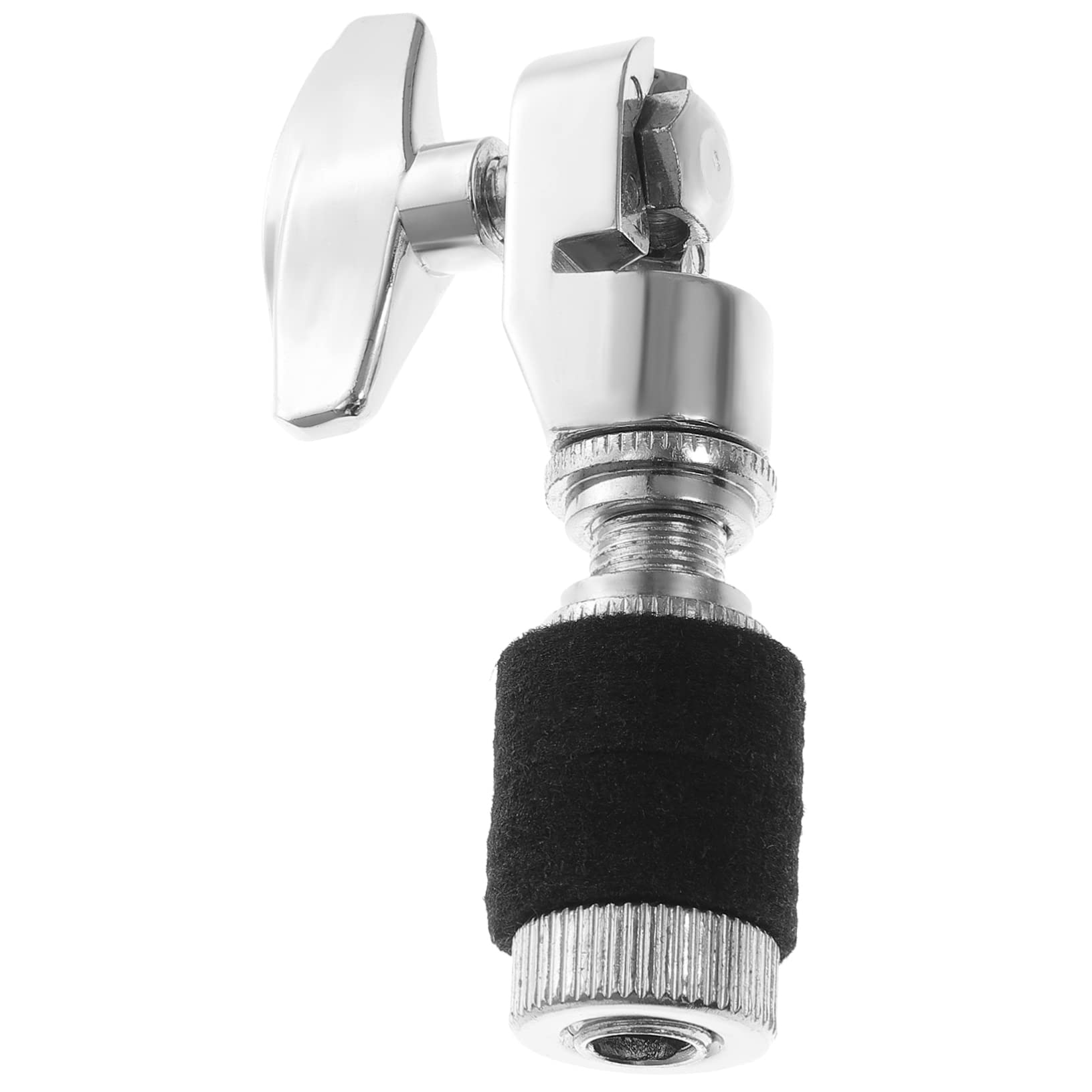 NULYLU Metal Hi-hat Clutch Holder for Hats Jazz Drum Clutch Stand Easy Installation and Sturdy Lint Material