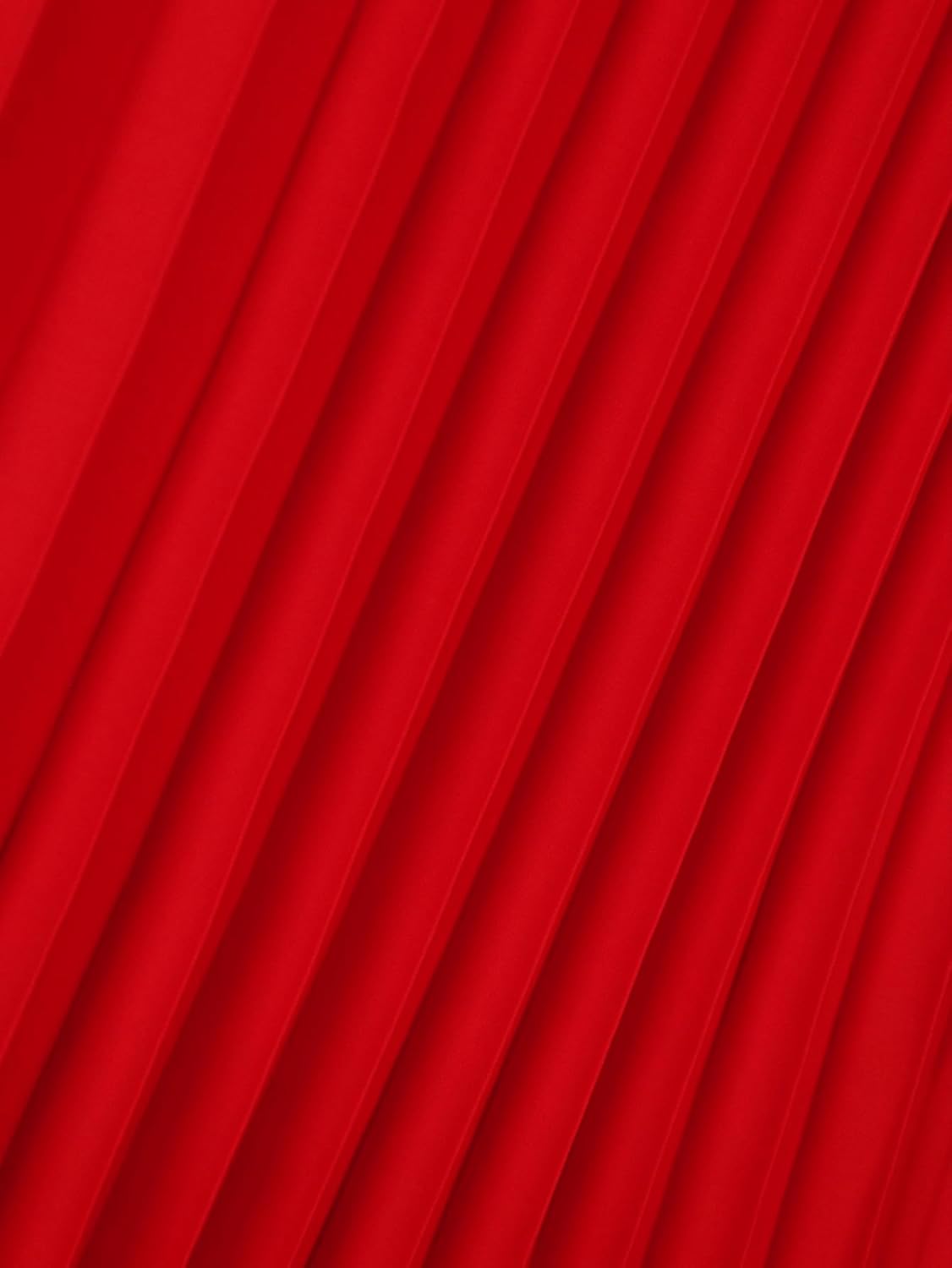 AOMEI Women's Stand Collar Pleated Cape Sleeve Loose Knee Length Dress Plus Size - Image 6