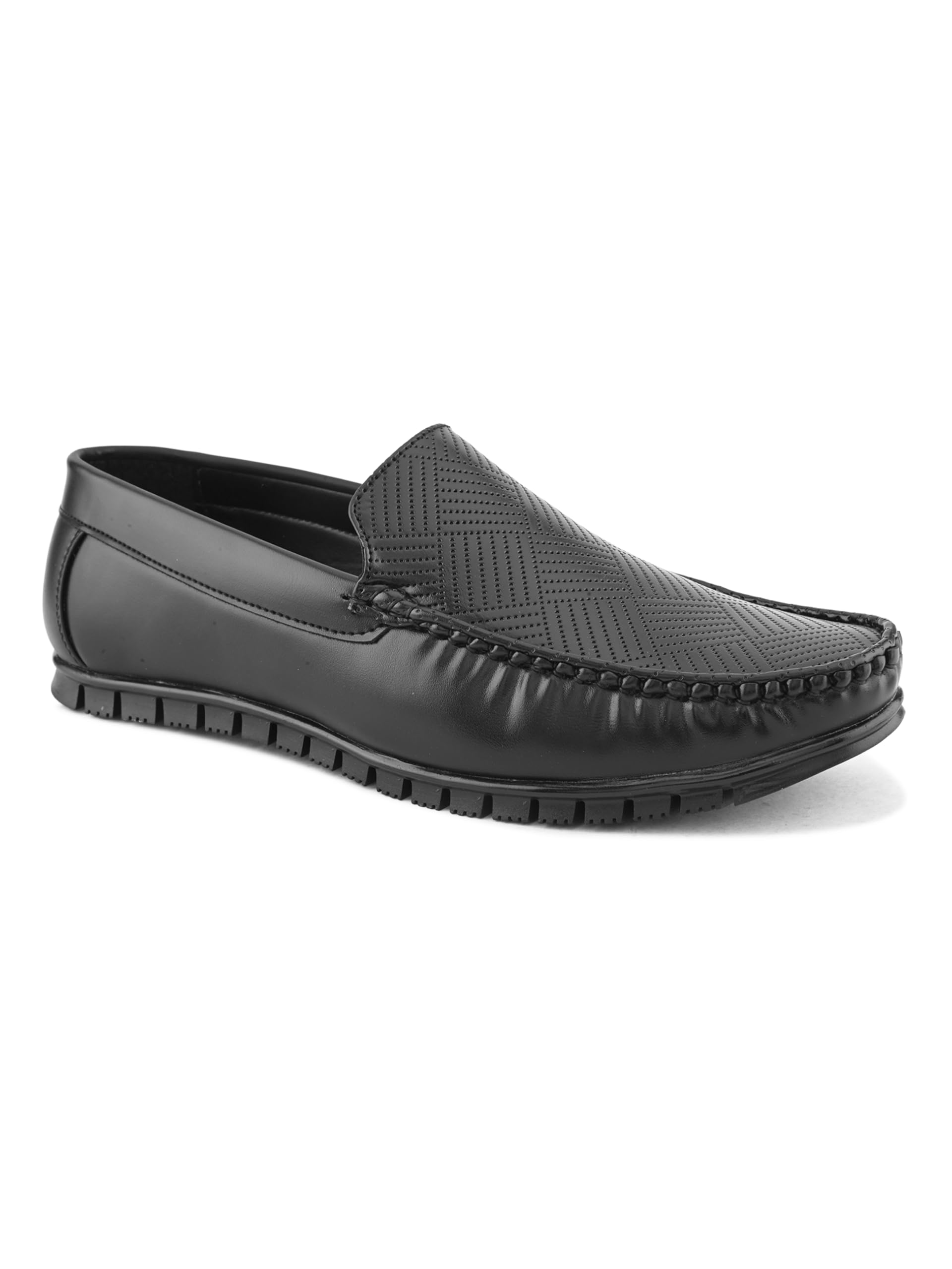 prolific Men's Casual Textured Loafer Shoes-picture-52