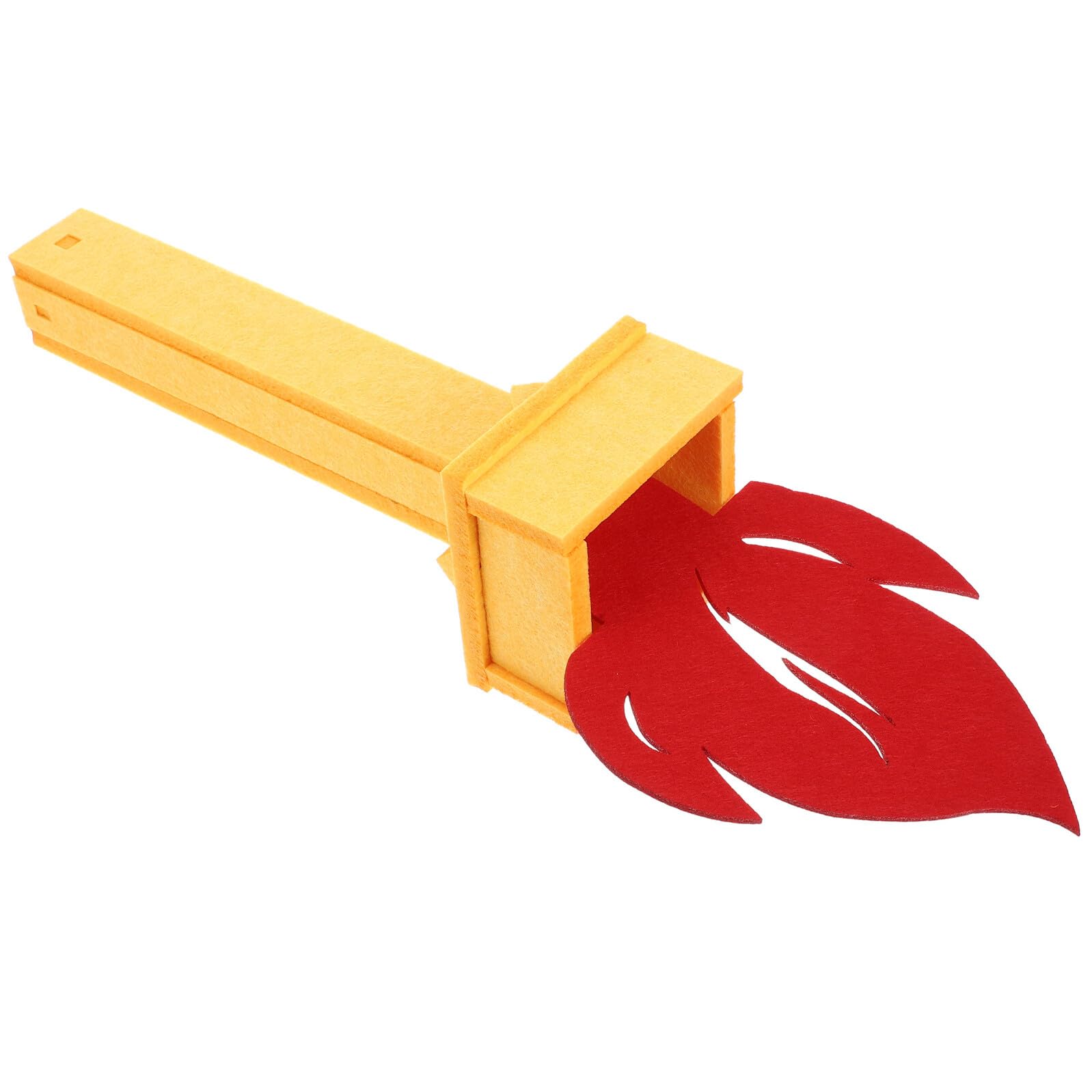 Antorcha de fieltro infantil SUPVOX para cosplay y decoración de eventos deportivos
