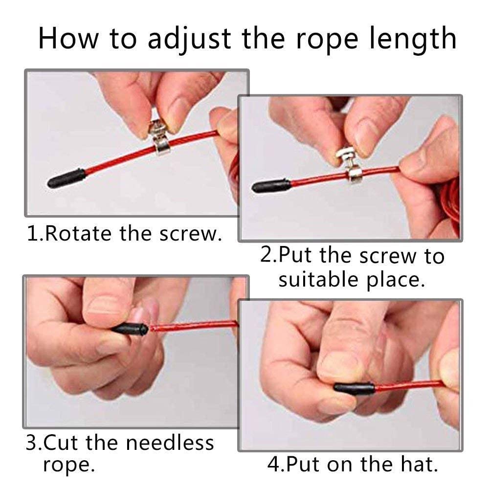SKMT NEVER LOSE UNTIL YOU WIN PVC High Speed Skipping Rope For Men-Women|9Feet Long Adjustable Steel Cable Wire Jump Rope Speed Skipping Rope 3