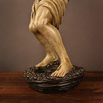 人物彫刻 ギリシャ海神 応接間 玄関 書斎 卓上 装飾品 置物 オブジェ 天使 装飾 インテリア 置き物 フライング 女神像