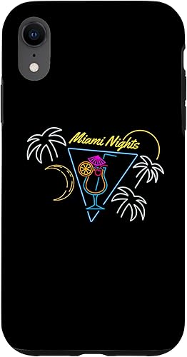 iPhone XR Miami Nights Florida USA American State Funda Miami Beach