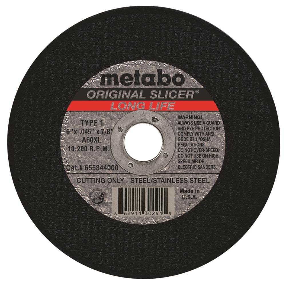 Amazon.com: Metabo 4-1/2-inch Original Slicer® Long Life Wheel