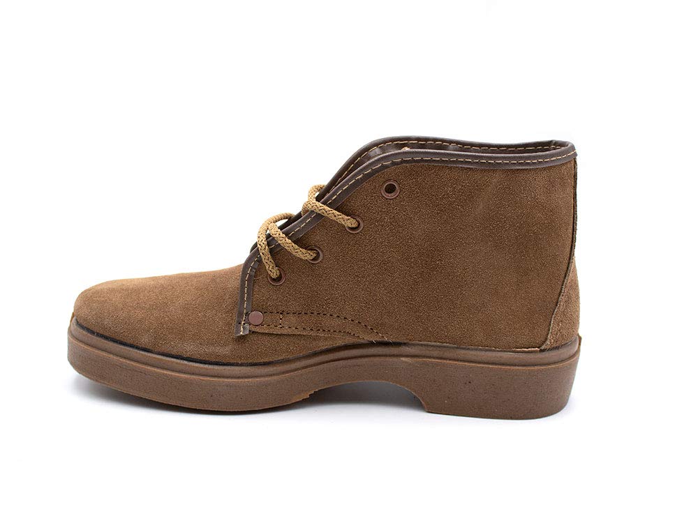 SEGARRA - Botas de campo con cordones y suela de goma,tallas grandes,piel, para: Hombre