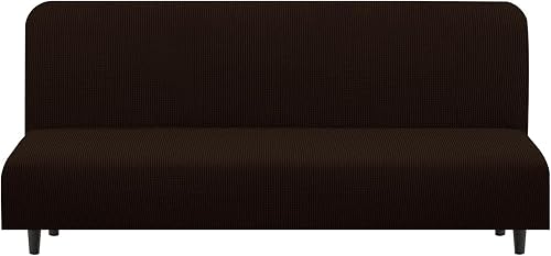 Miniatura 10 de U-NICE HOME Funda para sofá biplaza elástica, cubierta para sofá, funda para sillón, protector de muebles para sofá con 2 cojines, funda para sofá